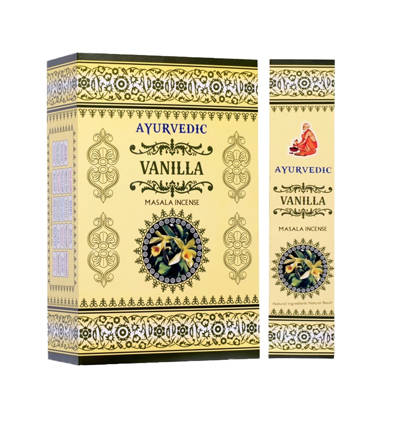 Encens de vanille ayurvédique - 15g